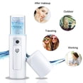 thumbnail image 5 of Humidificador de atomización hidratante facial, vaporizador facial de niebla fría, pulverizador hidratante e hidratante para el cuidado de la piel, maquillaje (blanco), 5 of 5