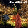 thumbnail image 2 of Solar String Lights Outdoor, Long Lasting & Water Resistant, Flexible Copper Wire for Patio Garden Party Decor (22M, 200 LED), 2 of 5