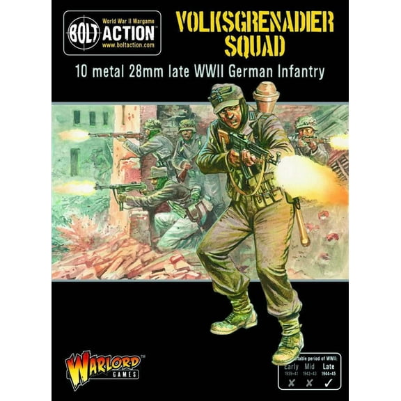 Warlord Games Volksgrenadier Squad New