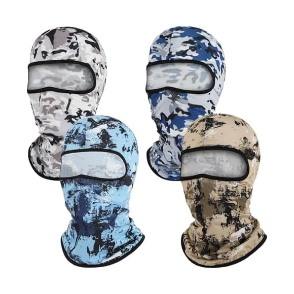 AoVoTo 4 Pcs Balaclava Face Ski Mask : Full Face Cover Hood Shiesty Masks for Men Women