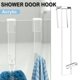 thumbnail image 2 of Gancho para Puerta de Ducha de Baño, Toallero de Ducha con Puerta de Vidrio, Perforador Gratuito, Percha para de Baño, Gancho Transparente para Toalla, 2 of 5