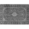 thumbnail image 1 of Ahgly Company Indoor Rectangle Medallion Gray Traditional Area Rugs, 5' x 7', 1 of 1