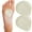 White, variant on Metatarsal Felt Foot Pad - 2 Plastic Foot Cushions, Lightweight and Durable, 10x8x0.4in, Comfortable Shoe Insoles for Daily Use, Home or Travel, Christmas, Birthday Gift Easter, Makeup Organizers