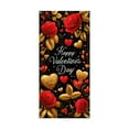 thumbnail image 2 of Large Valentines-Day Door Cover 6x2.9 Ft Happy Valentine's Day Banner Decorations Romantic Hearts Love Hanging Background for Indoor Outdoor Valentines Day Home Door Banner Party Supplies, 2 of 7