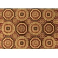 thumbnail image 1 of Ahgly Company Indoor Rectangle Abstract Brown Modern Area Rugs, 3' x 5', 1 of 4
