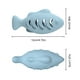 thumbnail image 4 of Toy Gato en Forma Pescado Trata Interactiva para Dispensar Suministros Juguete () Azul, 4 of 4