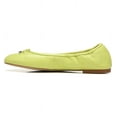 thumbnail image 2 of Sam Edelman Felicia Kiwi Faux Shearling Leather Slip On Round Toe Ballet Flats (KIWI, 7.5), 2 of 3