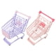 thumbnail image 1 of Carreto de compras en miniatura de 2 piezas Pequeño de almacenamiento de escritorio de juguete, 1 of 5