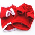 thumbnail image 4 of Ropa navideña para perros abrigo ropa para cachorros Navidad roja ropa para perros pequeños y medianos talla M, 4 of 5