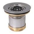 thumbnail image 4 of Westbrass R218-26 Junior Bar and Laundry Sink Drain with Removable Basket, Polished Chrome, 4 of 4