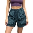 thumbnail image 2 of Women's Quick Dry Hiking Cargo Shorts with Zipper Pockets Lightweight Athletic Shorts for Workout Travel, 2XL, 2 of 7