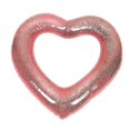 thumbnail image 2 of Rose Gold Sequins Heart Shape Swimming Ring Glitter Inflatable Heart Pool Floats for Kids Adults120cm/47.2in, 2 of 5
