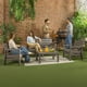 thumbnail image 1 of Sala Jardín Plástica Mesa Sillones Sofá Confortable Resistente Ideal ó Exterior Rimax, 1 of 9