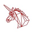 thumbnail image 1 of Figura Decorativa Geométrica Mexicano Ch UNICORNIO GRANDE, 1 of 3
