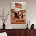 thumbnail image 6 of American Flag Canvas Wall Art - 4th of July Patriotic Canvas Print, Vintage Landscape Artwork Rustic Oil Paintings for Living Room Bedroom Study Home Office Decor, Gifts for man, 6 of 7