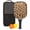 Black-8, variant on Pickleball Paddles Set Of 1, Fiberglass Surface, Animal, Leopard Print, 1 Paddle, 2 Balls & Bag