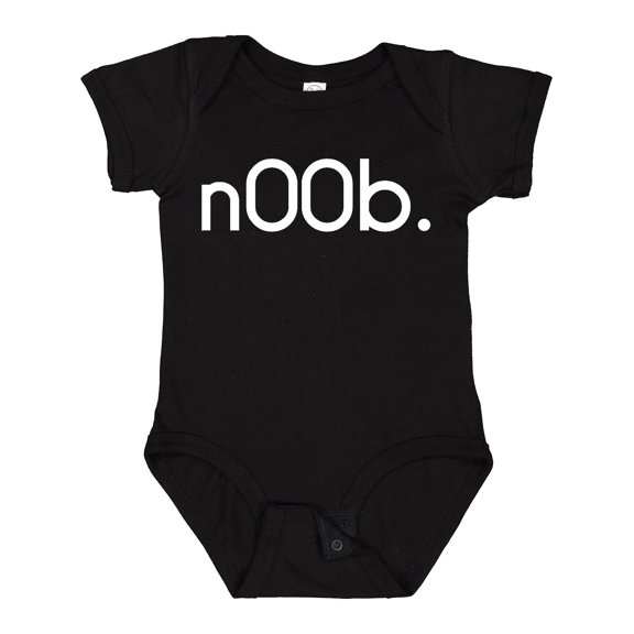 Inktastic N00b. Boys or Girls Baby Bodysuit
