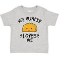 thumbnail image 3 of Inktastic My Auntie Loves Me with Taco Illustration Boys or Girls Toddler T-Shirt, 3 of 5