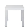 thumbnail image 5 of ACME Harta End Table in White High Gloss & Chrome, 5 of 5