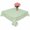 Auqamarin Beige, variant on Sage Green Striped Table Cloth Waterproof Tablecloths, Modern Simple Farmhouse Beige Tablecloth Dining Table Cover for Kitchen Party Tabletop Outdoor, Square Tablecloth 60x60 Inch