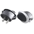 thumbnail image 1 of 5 Pcs AC 6A/250V 10A/125V Interruptor de palanca ovalado SPST On-Off para barco con 2 terminales de soldadura, 1 of 1