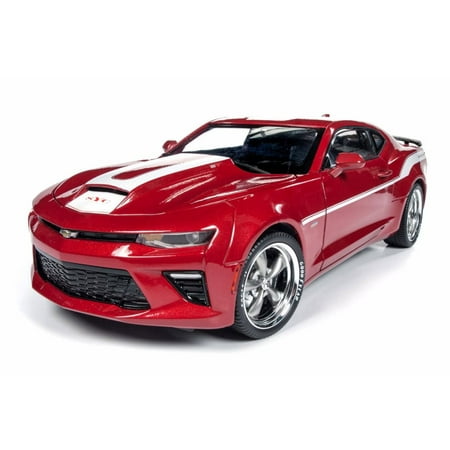 2017 Chevy Camaro, Red - Auto World AW246 - 1/18 Scale Diecast Model Toy