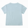 thumbnail image 5 of NIEWTR Boys Short Sleeve T Shirts Kids Summer Crewneck Color Block Tops Fashion Tees（Blue,2-3 Years), 5 of 5