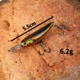 thumbnail image 2 of 1PC Micro Sinking Minnow Lure, Fishing Bait for Freshwater Saltwater, Ideal for Trout Bass Walleye, Ultra-Light 1/32oz 5in Length, 2 of 2