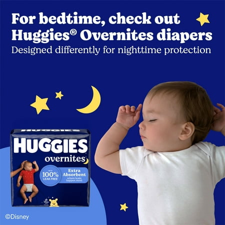 Huggies Snug & Dry Baby Diapers, Size 1 (8-14 lbs), 128 Count (Select for More)