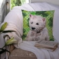 thumbnail image 3 of Carolines Treasures BB9875PW1414 Westie St Patricks Fabric Decorative Pillow, 3 of 4