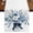 Blue, variant on Blue Spring Floral 60 Inch Table Runner, Watercolor Summer Flowers Farmhouse Dresser Scarf Cotton & Linen Tablerunner for Dining/Kitchen Island/Holiday Party Décor 13" x 60"
