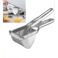 thumbnail image 2 of Stainless Steel Potato Press. Stainless Steel Potato Masher Professional Potato, 2 of 4