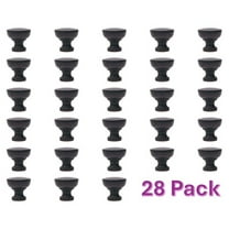 Better Homes & Gardens 1-1/4" (32mm) (5oz) Modern Knob, Oil Rubbed Bronze, 28 Pack