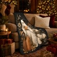 thumbnail image 3 of Ghost Pumpkin Scene Ghosts And Pumpkins Spooky Holiday Art Halloween Lovers Playful Harvest Motif Warm Flannel Blanket, Halloween Gift for Living Room and Family Room Home Decor, 3 of 9