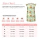 thumbnail image 3 of Fotbe Tropical Flowers Vestido de Dormir para Niñas de 3 a 10 Años, Mangas Cortas, Estilo Princesa, Pijama Camisón con Mangas Voladas-Large, 3 of 6