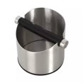 TUMALL Stainless Steel Coffee Grounds Bucket Travel Container Puck Bin