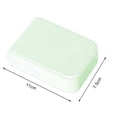 thumbnail image 4 of YAOMOBB Built-in Mirror Lipstick Storage Box Lipstick Storage Box with Built In Mirror Compact Compartment Design Makeup Organizer for Travel, 4 of 7