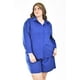 thumbnail image 5 of Set de lino camisa y short Roman Fashion /Tallas Extras, 9103 (Azul rey) azul 42, 5 of 6