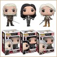 thumbnail image 2 of Figuras de acción Funko Pop The Witcher 3, juego de rol, Geralt, Ciri, Yennefer de Vengerberg, versión Q, modelo de juguete, adorno, regalo para niños, 2 of 5
