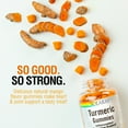 thumbnail image 5 of Solaray Turmeric Gummies w/ Ginger | Vegan, Gluten Free | 30 Serv, 60 Ct, 5 of 8