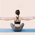thumbnail image 5 of Resistance Band with Handles, Figure 8 Stretch Fitness Strap for Full-Body Workouts, Strength Training, Flexibility, Exercise Elastic Rope for Gym Home - Purple, 5 of 5