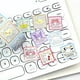 thumbnail image 4 of 500Pcs/roll Sanrio Sticker Kawaii Kuromi Hello Kitty P Cinnamoroll Cartoon Kids Reward Stickers Gift Decoration Decals Toys, 4 of 4