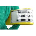 thumbnail image 3 of Eslingas verdes VR2 x 4' fabricadas en EE. UU. Longitudes de 4'-30' en el listado CUBIERTA DE DOBLE CAPA Eslingas de elevación de poliéster redondas sin fin 5 300 lbs Vertical 4 240 lbs Gargantilla 10, 3 of 5