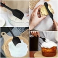 thumbnail image 4 of Juego de espátulas de goma de silicona de grado alimenticio de 1 pieza para hornear, 4 of 6