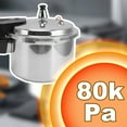 thumbnail image 4 of Estbridge 3L Pressure Canner With Release Valve Aluminum Canning Cooker Pot Stove Top Instant Fast Cooking Stewing Locking Lid, 4 of 8