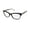 black, variant on NEW VERA WANG LUXE HERMINE WOMENS/LADIES CAT EYE FULL-RIM SPRING TORTOISE FRAME DEMO LENSES 49-17-135 EYEGLASSES/EYE GLASSES