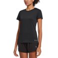 thumbnail image 6 of BALEAF Women's Athletic Short-Sleeved Running T-Shirts Lightweight Quick Dry lightweight Workout Yoga Crewneck Tops Black Size M, 6 of 8