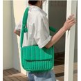 thumbnail image 3 of Kukuzhu Quilted Tote Bag for Women Padding Down Hobo Bag Fashion Large Shoulder Bag Message Bag, 3 of 6