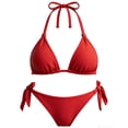thumbnail image 5 of Roncen Womens Bikini Sets Triangle Sexy Swimsuit String Two Piece Bathing Suit 2026, 5 of 8