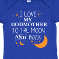 thumbnail image 4 of Inktastic I Love My Godmother to the Moon and Back Boys or Girls Baby Bodysuit, 4 of 5